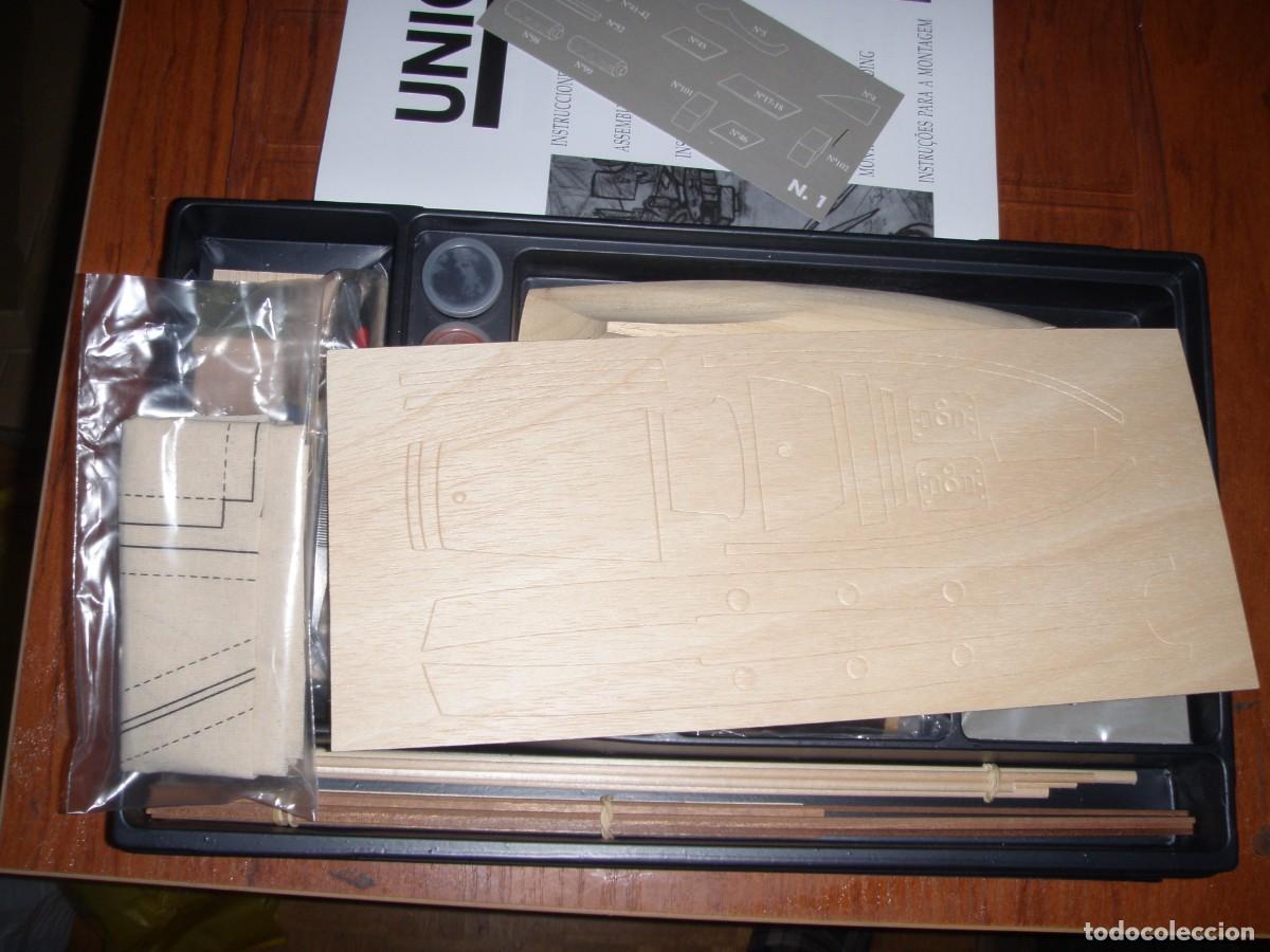 Maquetas: KIT DE MADERA CONSTRUCTO BERGANT&Iacute;N UNION - Foto 6