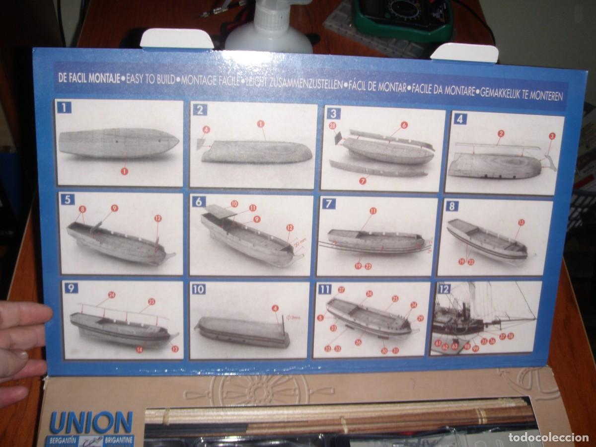 Maquetas: KIT DE MADERA CONSTRUCTO BERGANT&Iacute;N UNION - Foto 10