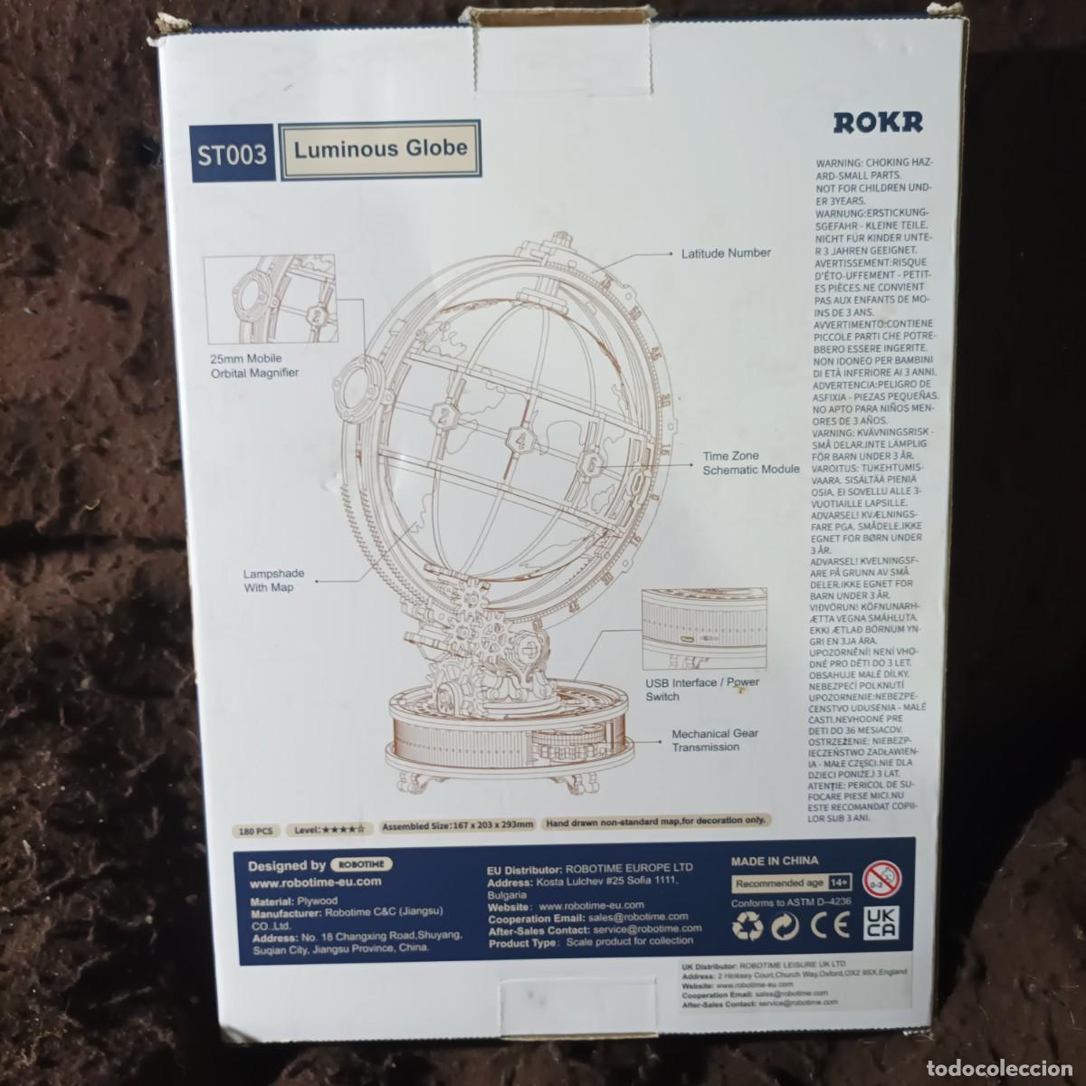Maquetas: Maqueta globo terr&aacute;queo Luminous Globe. ROKR - Foto 3