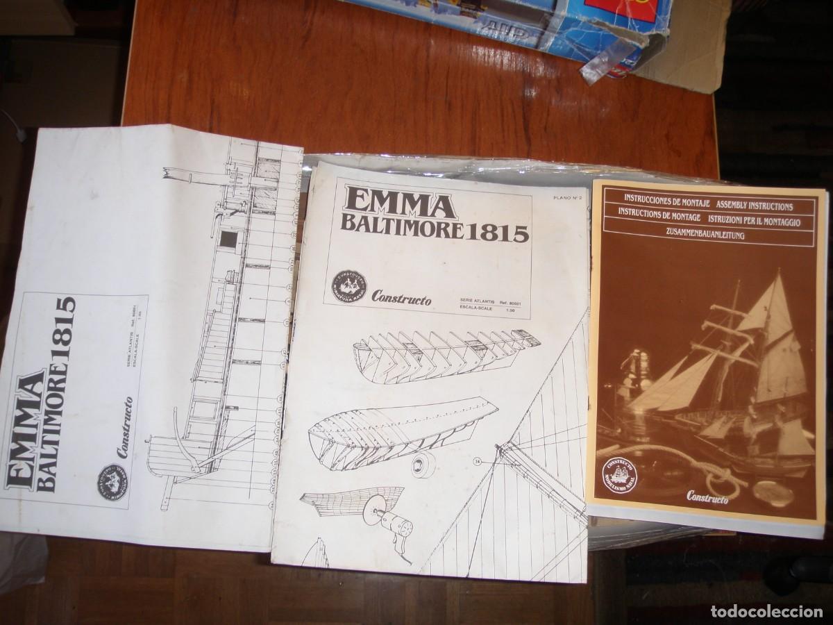 Maquetas: KIT MADERA BARCO EMMA BALTIMORE CLIPPER SIDMOUTH 1815 - Foto 9