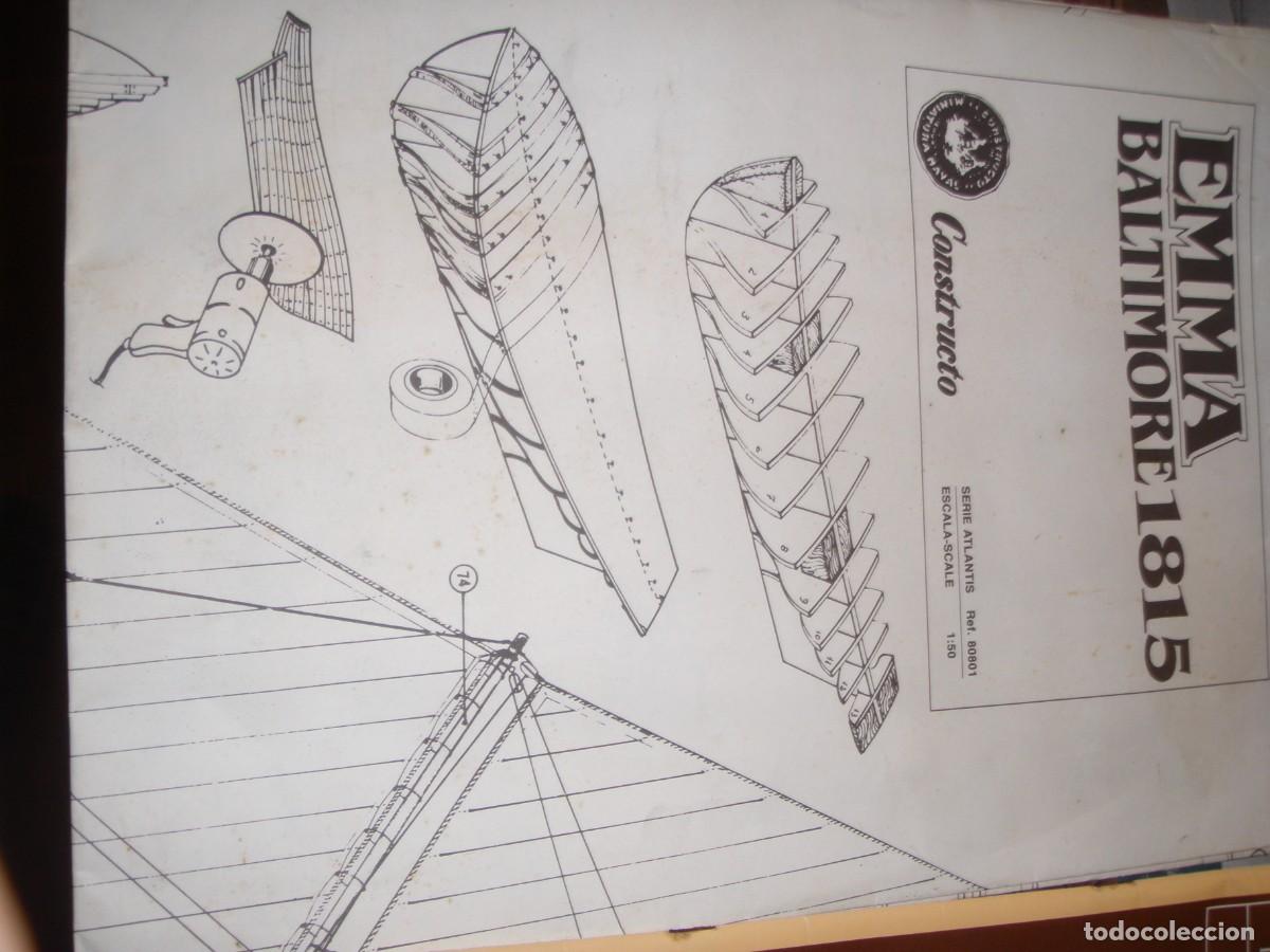 Maquetas: KIT MADERA BARCO EMMA BALTIMORE CLIPPER SIDMOUTH 1815 - Foto 11