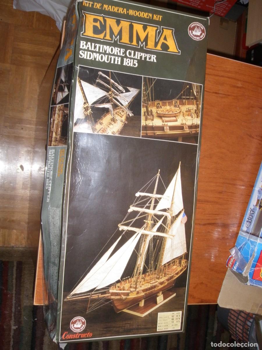 Maquetas: KIT MADERA BARCO EMMA BALTIMORE CLIPPER SIDMOUTH 1815 - Foto 13