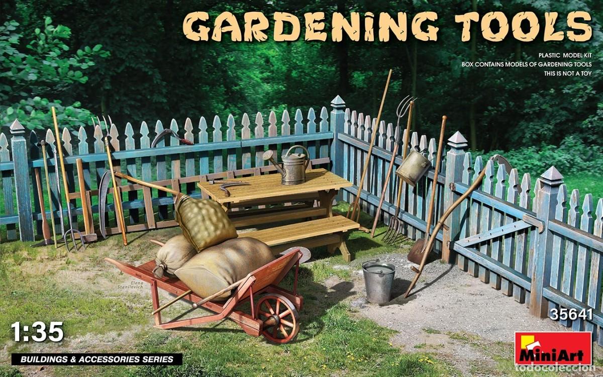 Maquetas: MINIART -GARDENONG TOOLS 1/35 35641 - Foto 1