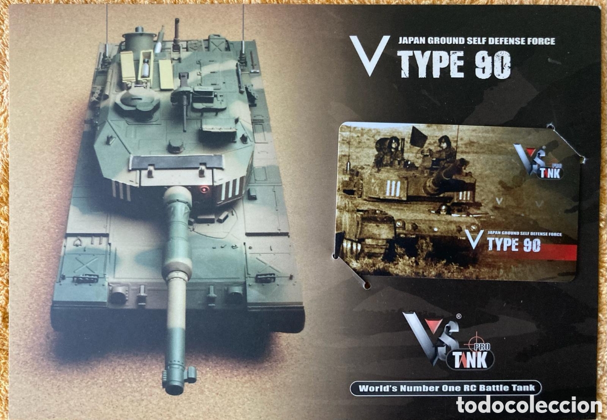 Maquetas: Tanque japon&eacute;s Type 90 R/C 1:24 - Foto 7