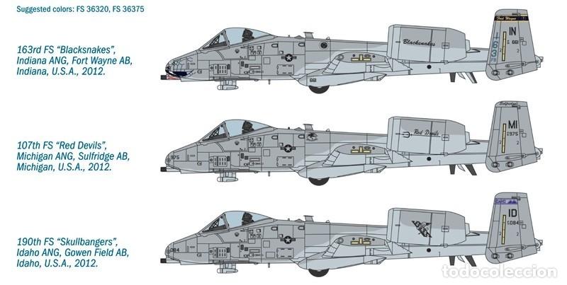 Maquetas: ITALERI - A-10C Blacksnackes 1/48 2725 - Foto 3