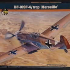 Maquetas: MESSERSCHMITT BF.109 F-4 ”MARSEILLE”. MISTER CRAFT. ESCALA 1/72