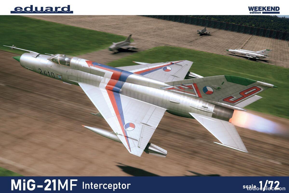 Maquetas: EDUARD - MiG-21MF Interceptor Weekend edition 1/72 7469 - Foto 1