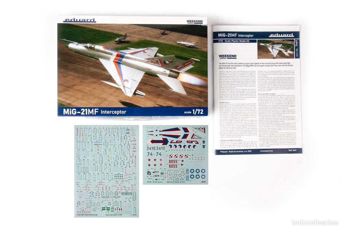 Maquetas: EDUARD - MiG-21MF Interceptor Weekend edition 1/72 7469 - Foto 2