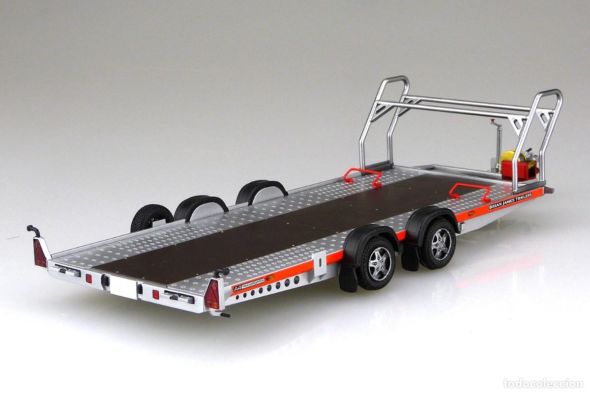 Maquetas: AOSHIMA - Brian James Trailers A4 Transporter 1/24 SP - Foto 3