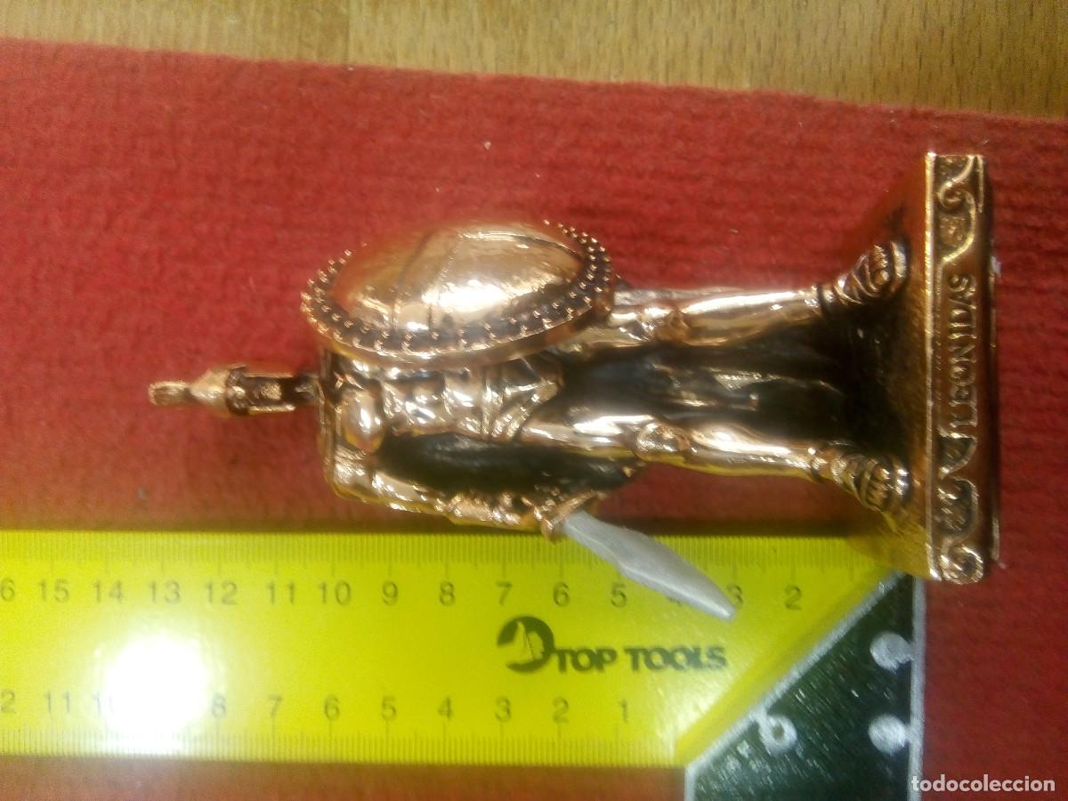 Maquetas: SOLDADO ESPARTANO RESINA MACIZA CROMADA - Foto 2