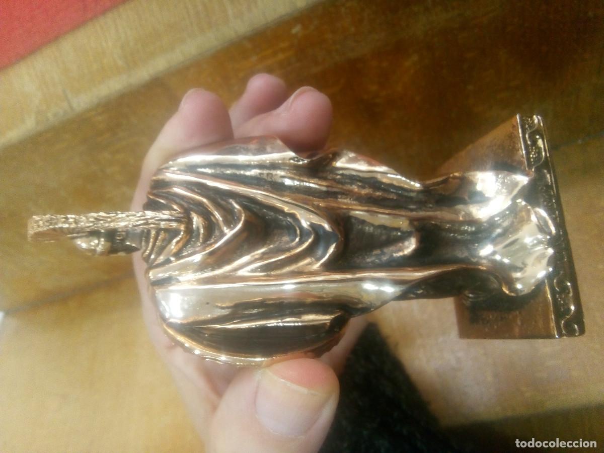 Maquetas: SOLDADO ESPARTANO RESINA MACIZA CROMADA - Foto 4