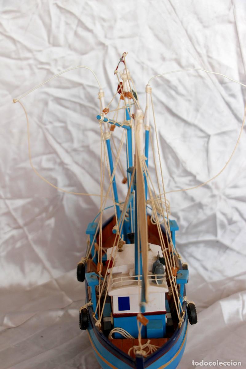 Maquetas: maqueta de barco de pesca en madera - Foto 4