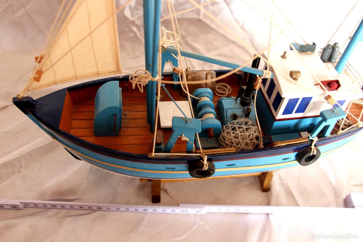 Maquetas: maqueta de barco de pesca en madera - Foto 5