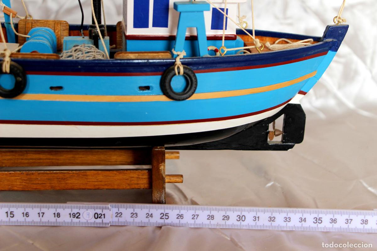 Maquetas: maqueta de barco de pesca en madera - Foto 7