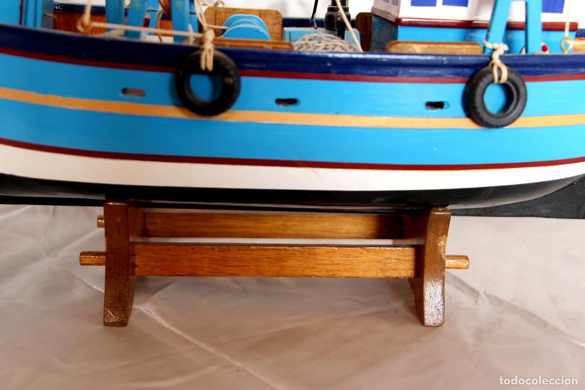 Maquetas: maqueta de barco de pesca en madera - Foto 9