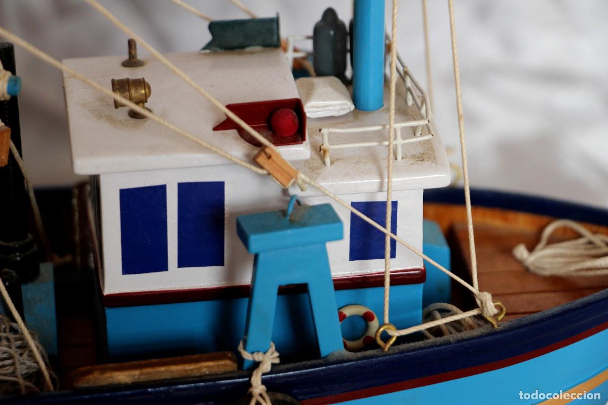 Maquetas: maqueta de barco de pesca en madera - Foto 12