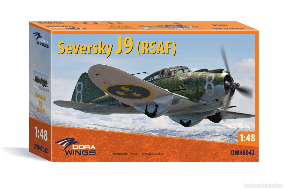 Maquetas: DORA WINGS - Seversky J9 (RSAF) 1/48 48042 - Foto 1
