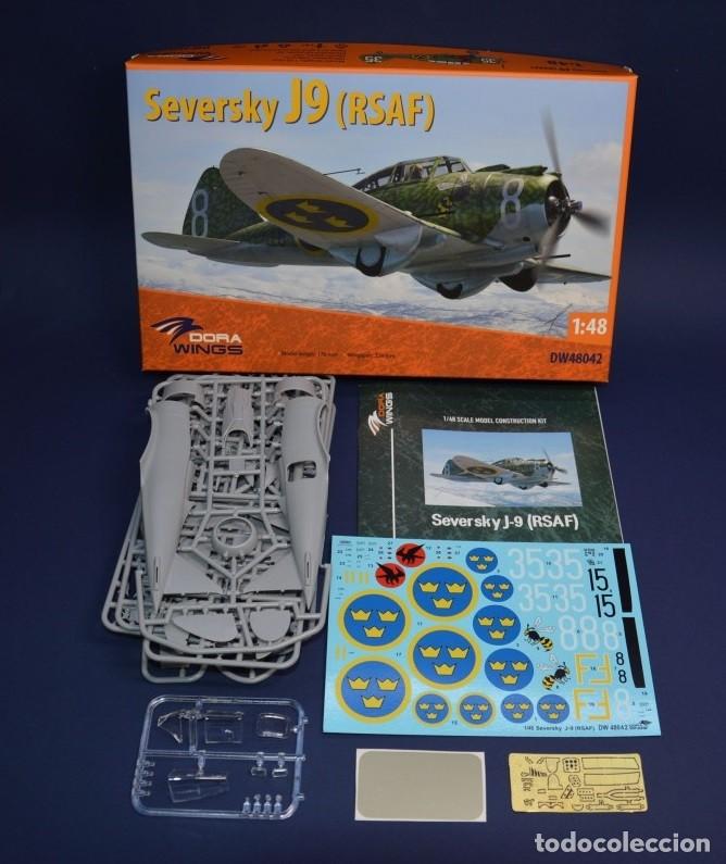 Maquetas: DORA WINGS - Seversky J9 (RSAF) 1/48 48042 - Foto 2