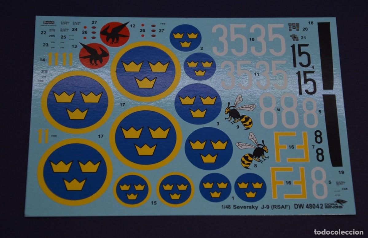 Maquetas: DORA WINGS - Seversky J9 (RSAF) 1/48 48042 - Foto 3