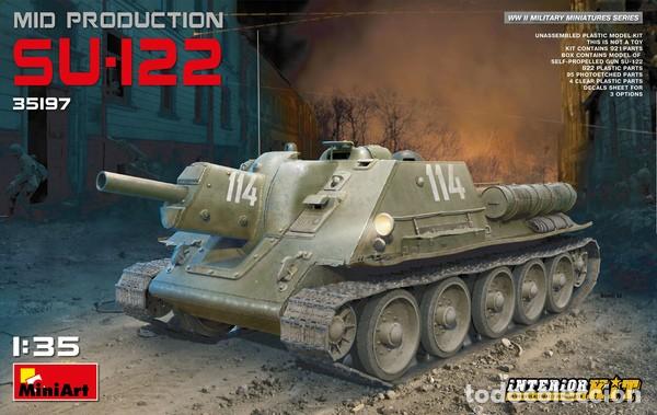 Maquetas: MINIART - SU-122 MID PRODUCTION 1/35 35197 - Foto 1