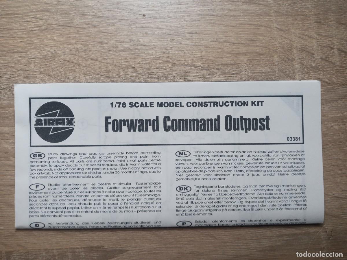 Maquetas: Airfix 1/76 Forward Command Post (03381). Pl&aacute;stico -NUEVO- - Foto 3