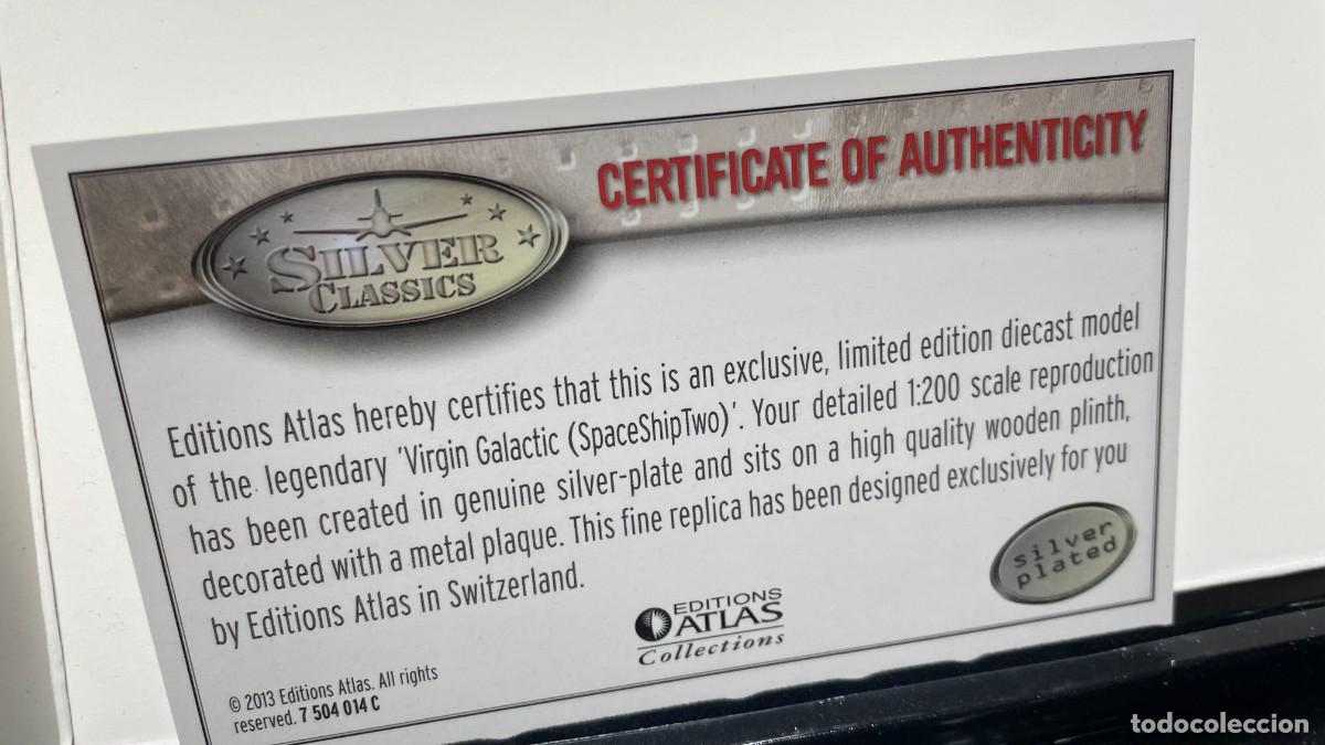 Maquetas: Virgin Galactic (1/200) (nuevo) - Foto 4