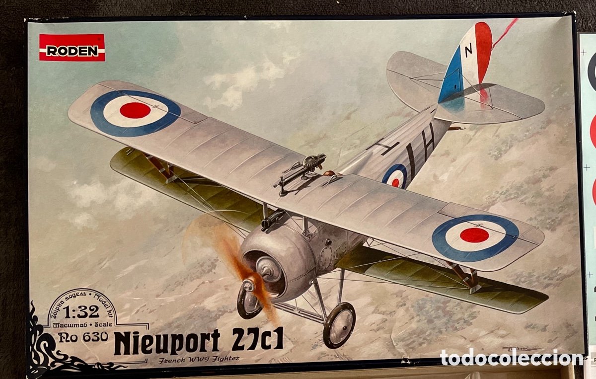 nieuport 27 c-1 1:32 roden 630 maqueta avión bi - Compra venta en ...