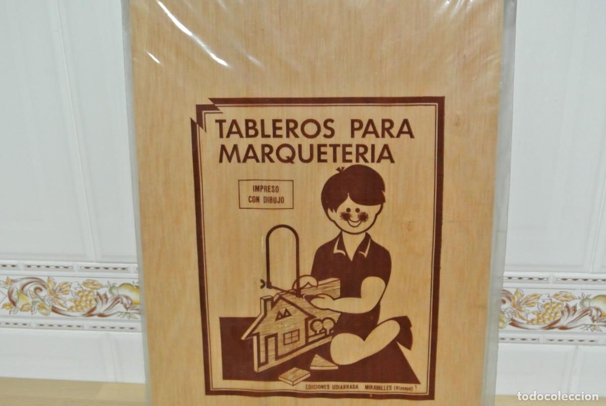 Maquetas: TABLERO DE MARQUETERIA CON DIBULO RECORTABLE , COLEGIO - Foto 1