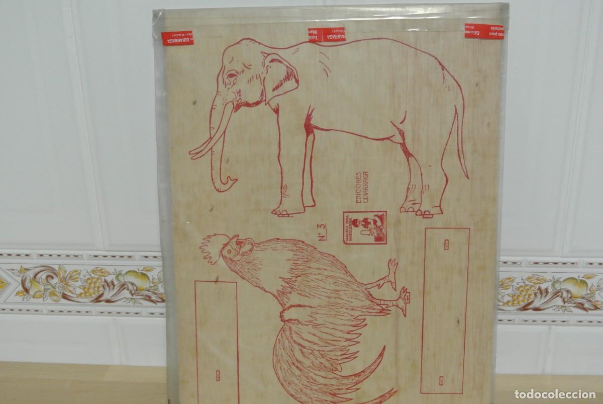 Maquetas: TABLERO DE MARQUETERIA CON DIBULO RECORTABLE , COLEGIO - Foto 2