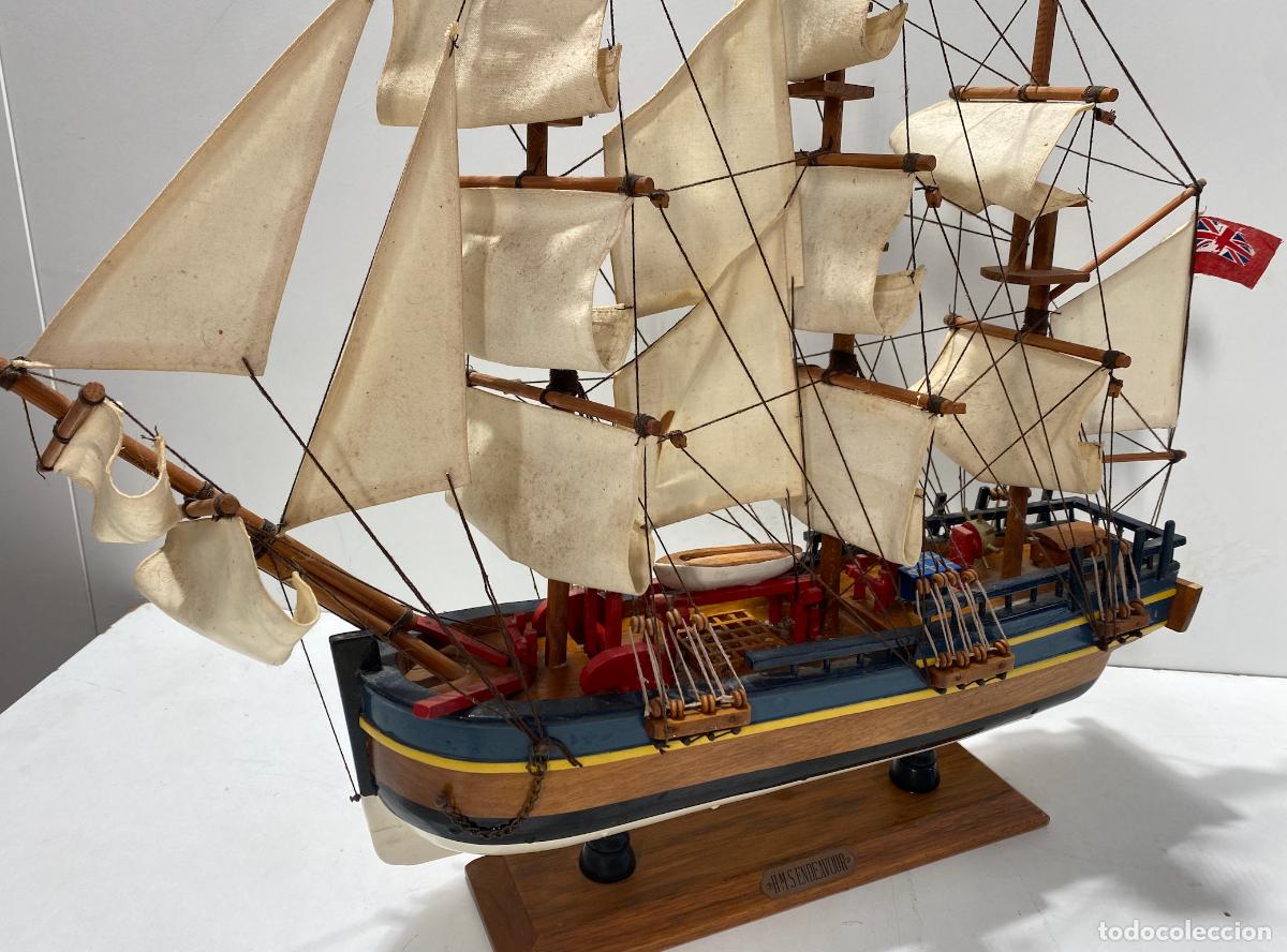 Maquetas: MAGNIFICA MAQUETA BARCO REPLICA ENDEAVOUR - Foto 1