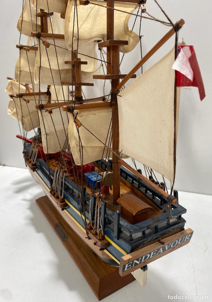 Maquetas: MAGNIFICA MAQUETA BARCO REPLICA ENDEAVOUR - Foto 3