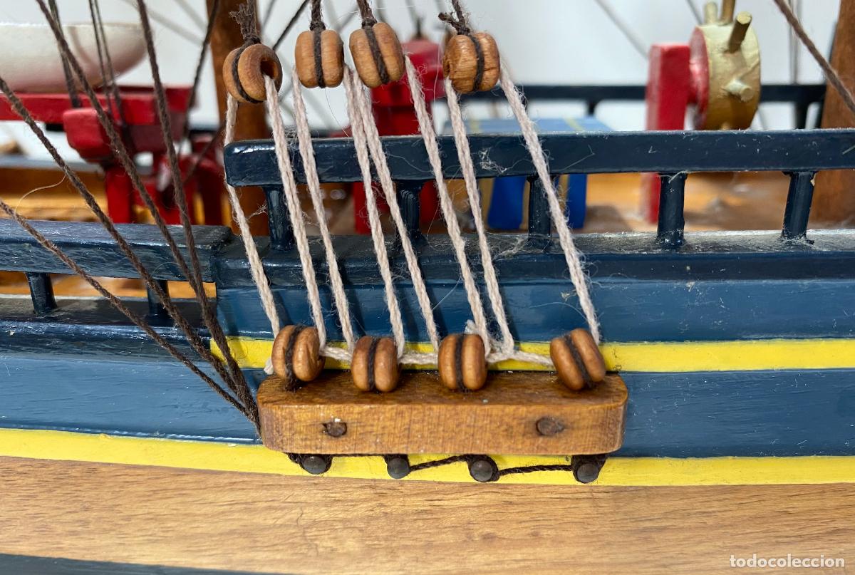 Maquetas: MAGNIFICA MAQUETA BARCO REPLICA ENDEAVOUR - Foto 5