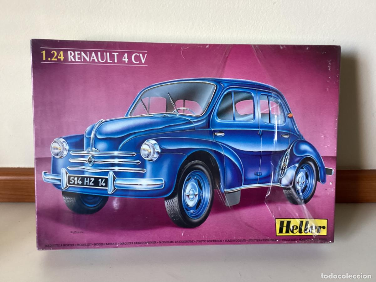 Maquetas: Renault 4 CV heller 1/24 - Foto 1