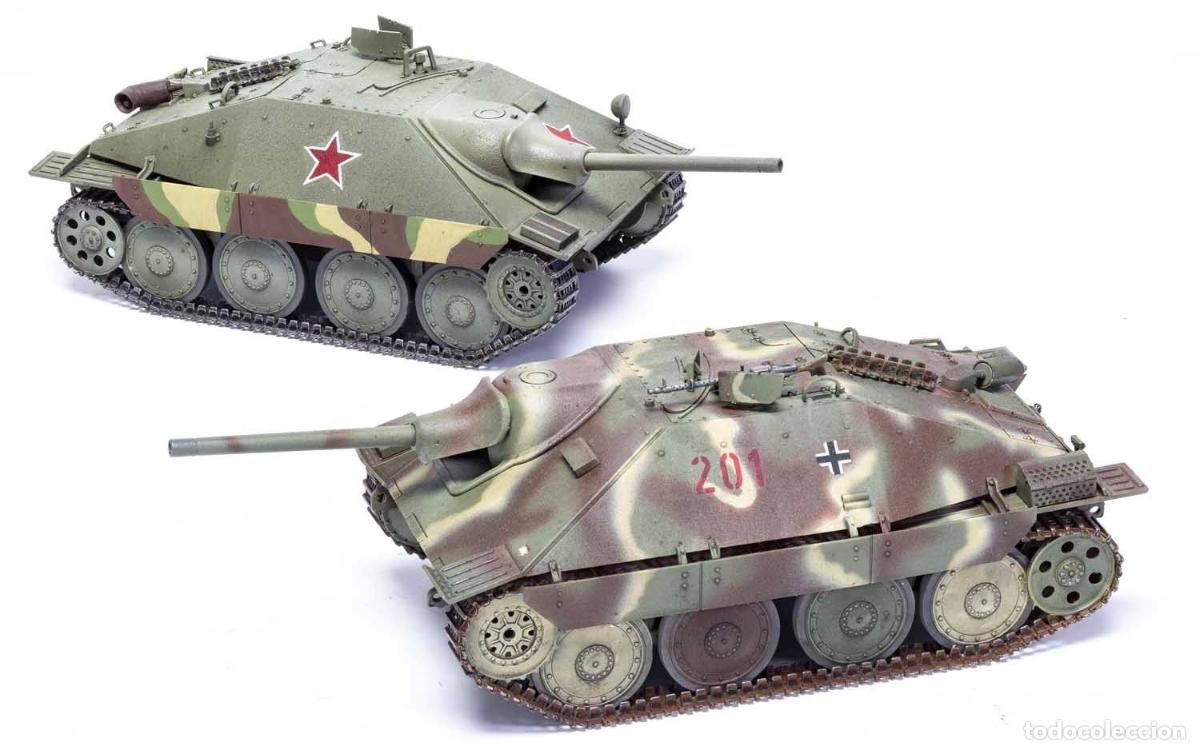 Maquetas: AIRFIX - JagdPanzer 38(t) Hetzer &lsquo;Late Version&rsquo; 1/35 A1353 - Foto 3