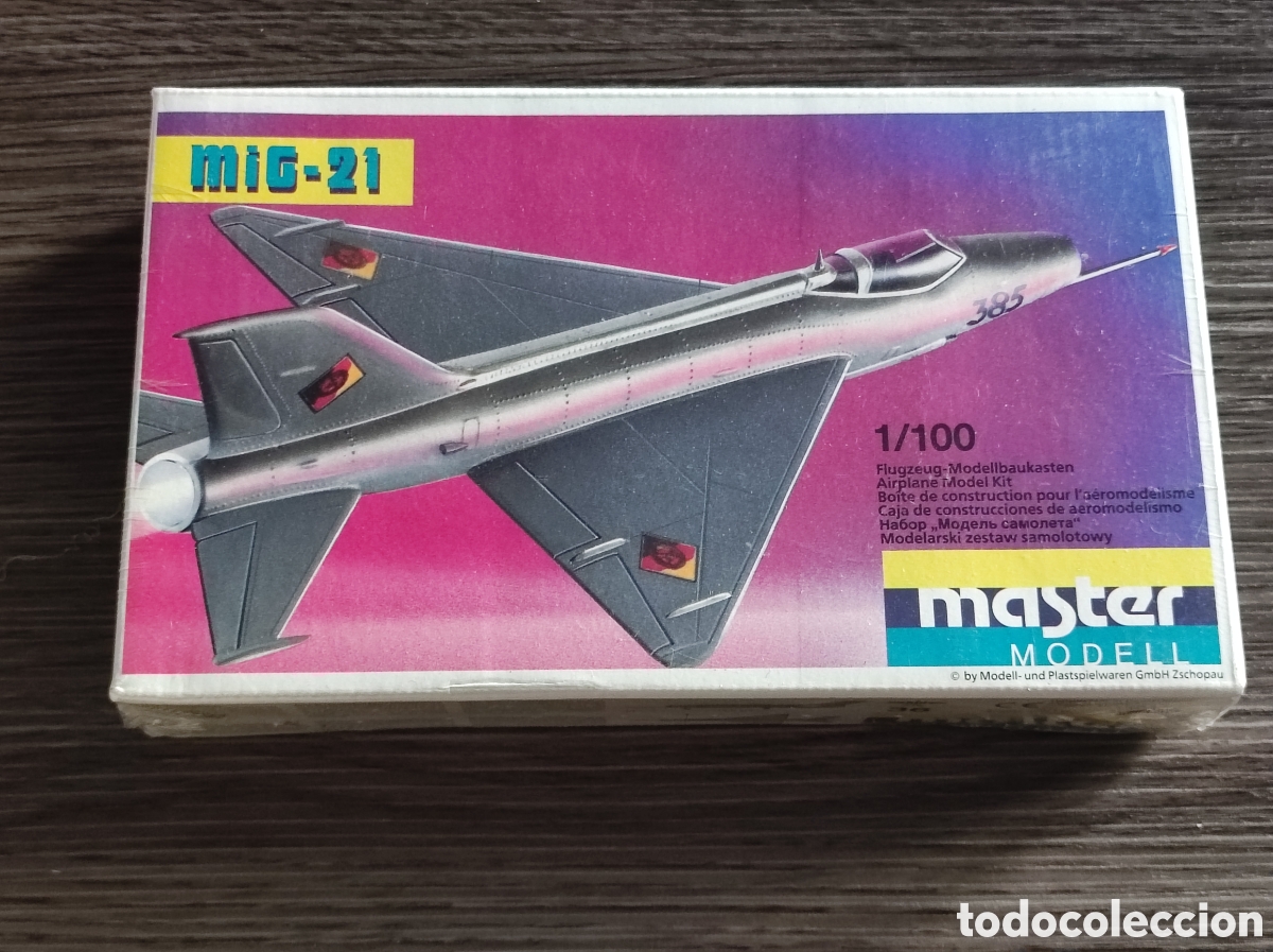 Maquetas: Mig-21 1/100 Master Model Nuevo y precintado - Foto 1
