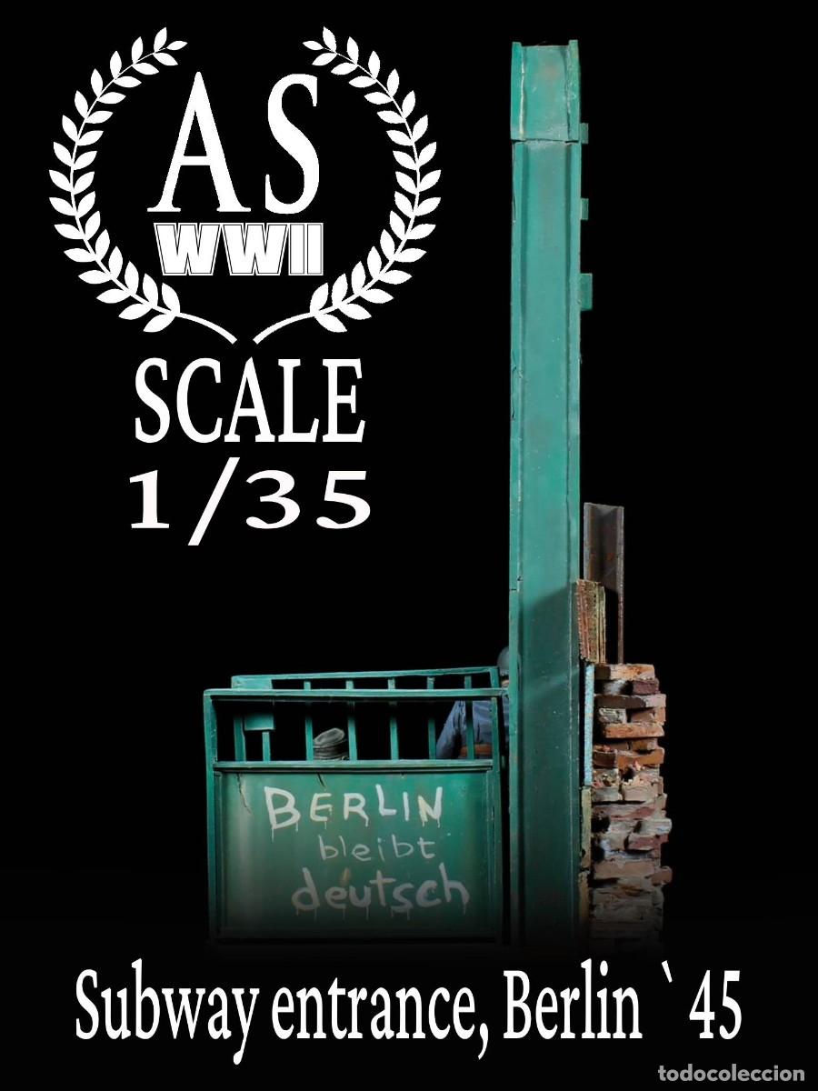 Maquetas: ASMS35003 Subway entrance, Berlin `45 - Foto 3