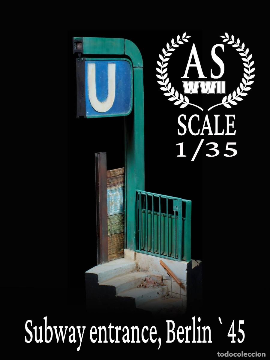 Maquetas: ASMS35003 Subway entrance, Berlin `45 - Foto 2