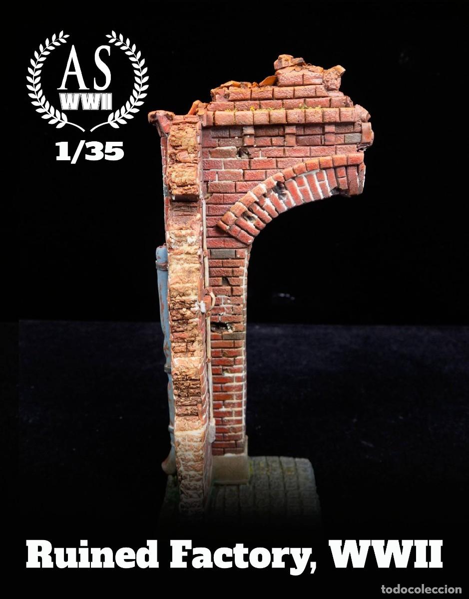 Maquetas: ASMS35004 Ruined Factory, WWII - Foto 2