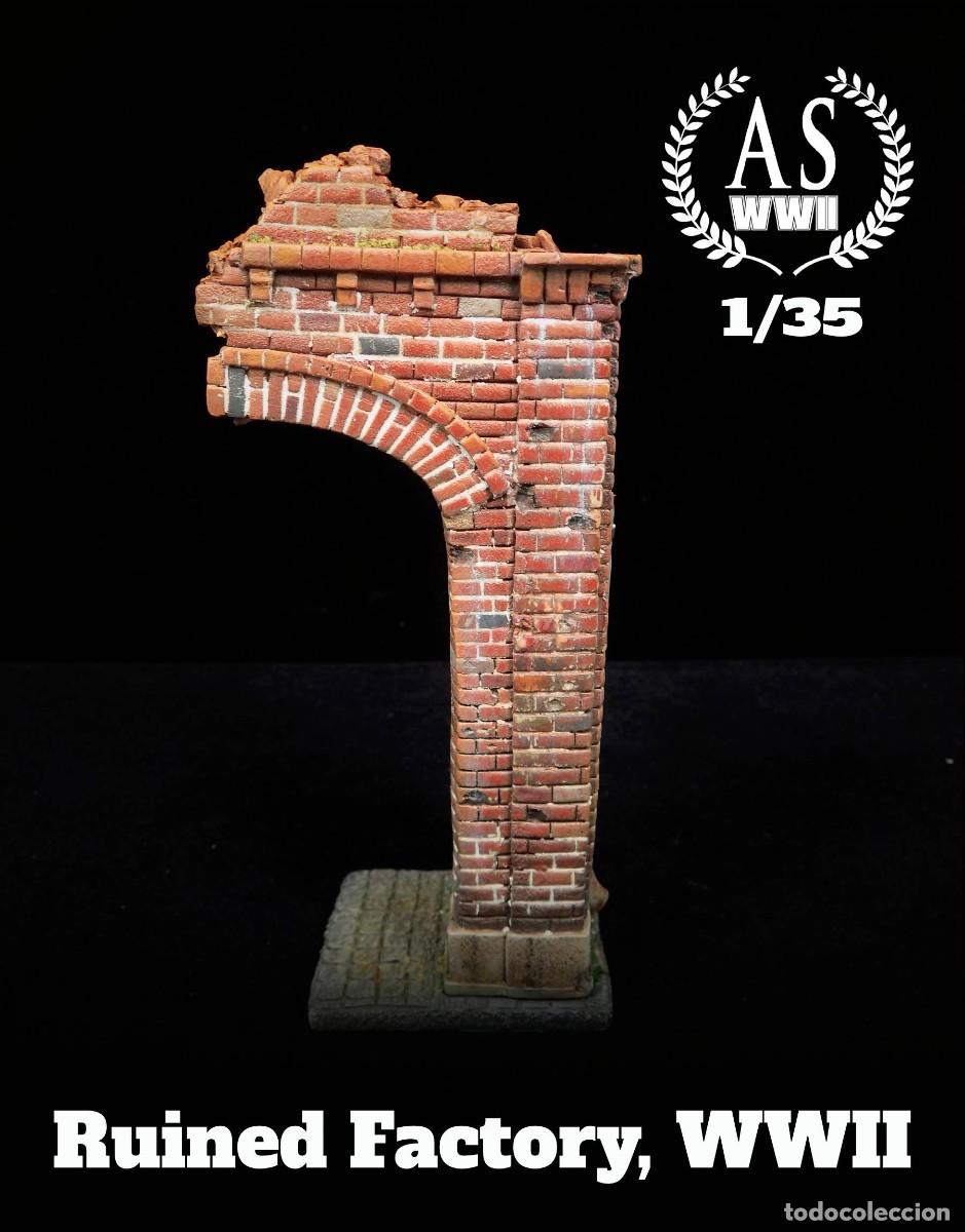 Maquetas: ASMS35004 Ruined Factory, WWII - Foto 3