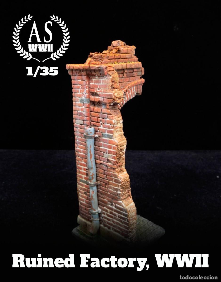 Maquetas: ASMS35004 Ruined Factory, WWII - Foto 4