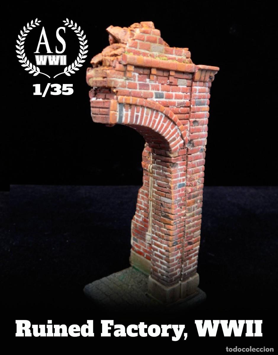 Maquetas: ASMS35004 Ruined Factory, WWII - Foto 6