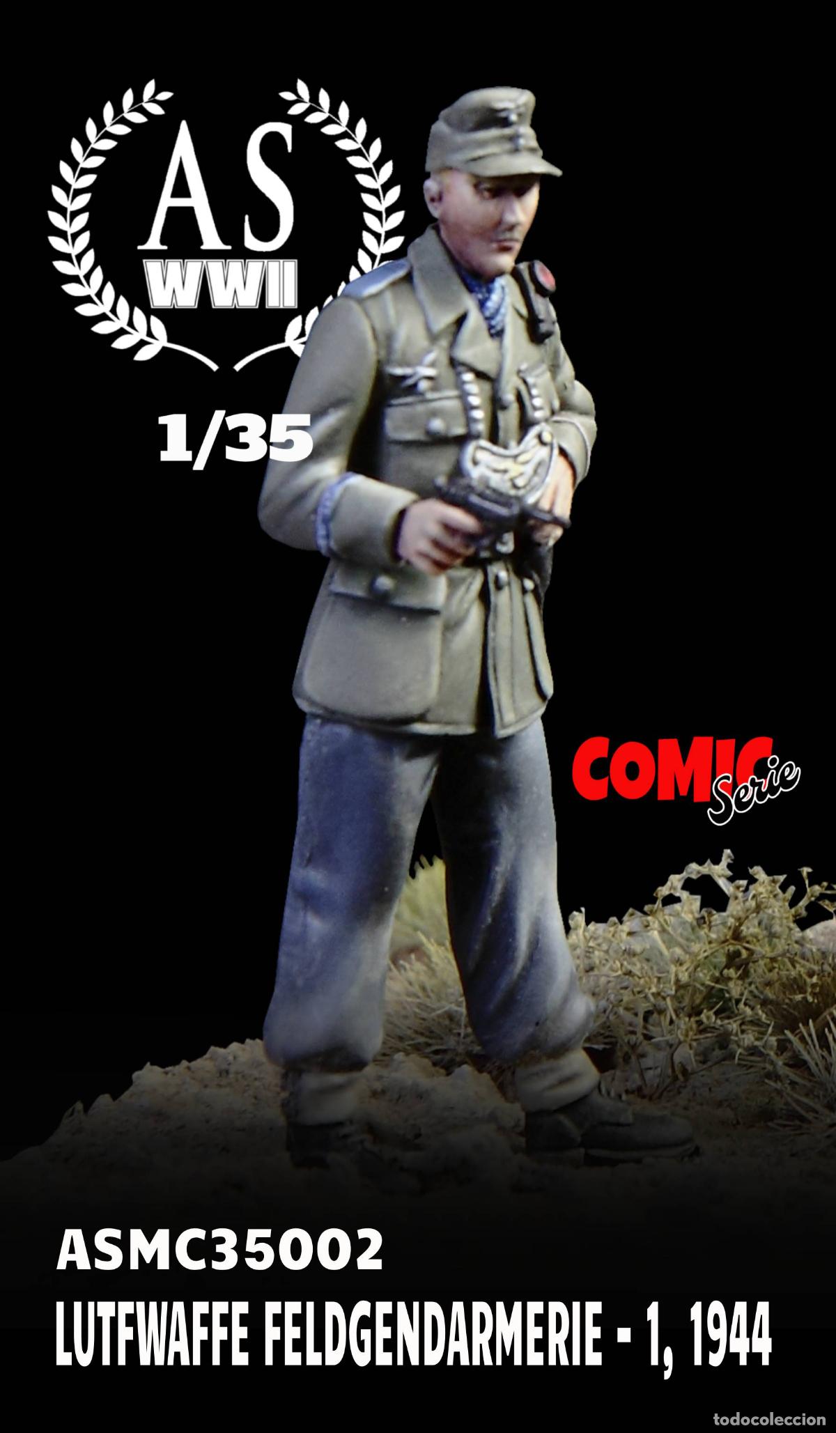 Maquetas: ASMC35002 LUTFWAFFE FELDGENDARMERIE #1, 1944 - Foto 1