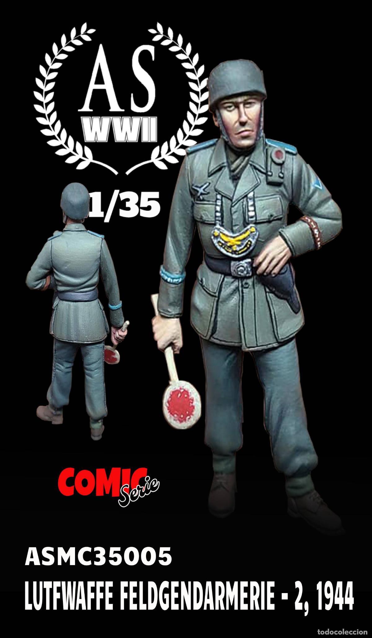 Maquetas: ASMC35005 LUTFWAFFE FELDGENDARMERIE #2, 1944 - Foto 1