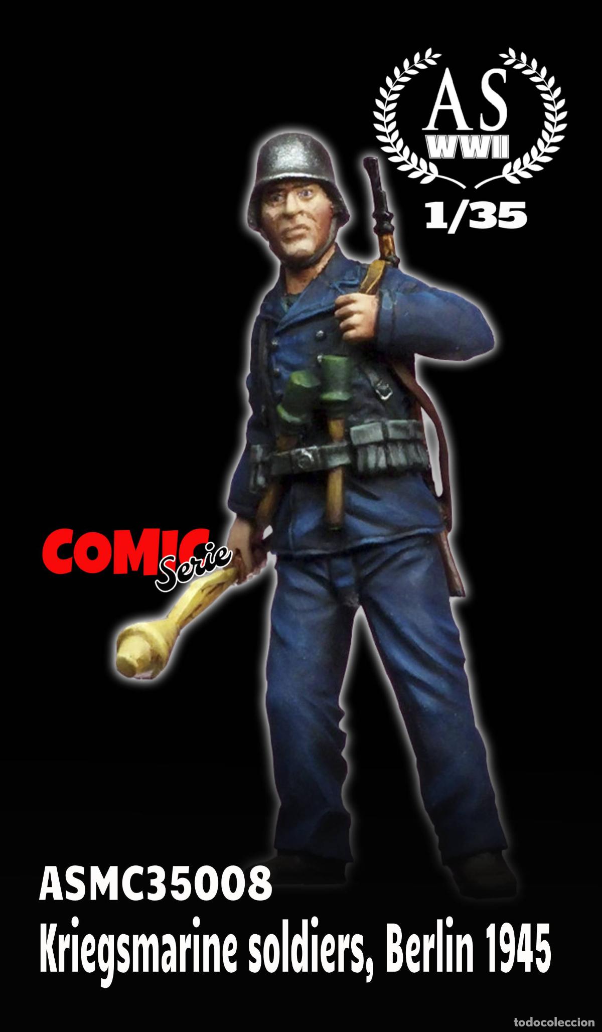 Maquetas: ASMC35008 Kriegsmarine Soldier, Berlin 1945 - Foto 1