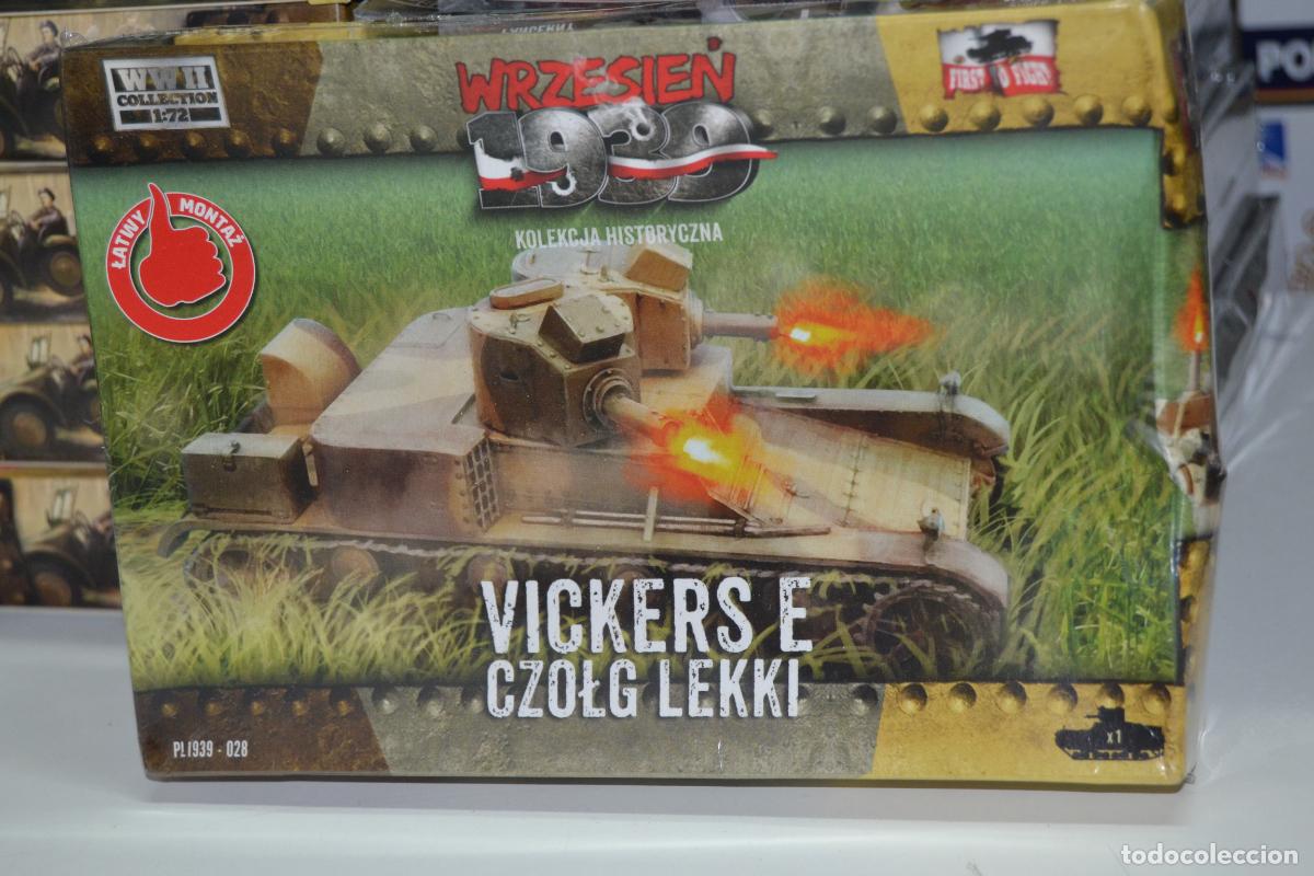 Maquetas: FTF028 VICKERS E LIGHT TANK . Escala 1/72 - Foto 1