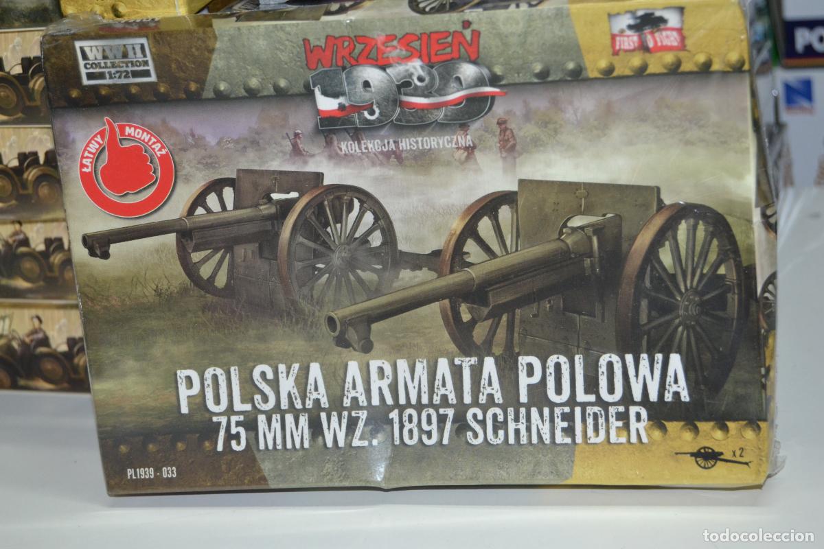Maquetas: FTF033 Schneider 76mm Cannon . Escala 1/72 - Foto 1