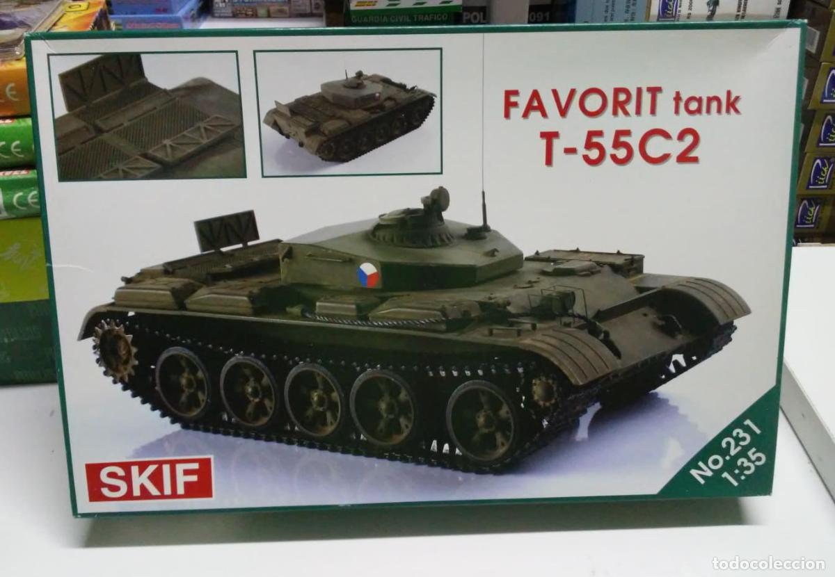 Maquetas: 231 FAVORIT T-55C2 1/35 - Foto 1