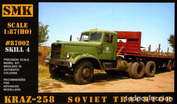 Maquetas: 87002 &rdquo;KrAZ-258 Soviet tractor &rdquo;, Escala 1/87 - Foto 1