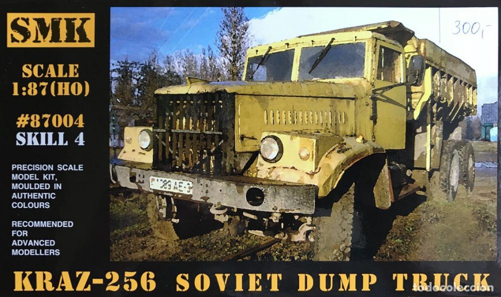Maquetas: 87004 &rdquo;KRAZ-256 Soviet dump truck&rdquo;, Escala 1/87 - Foto 1