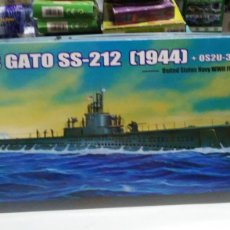 Maquetas: RS20002 USS GATO SS-212 FLEET SUBMARINE (1944) + OS2U-3 KINGFISHER FLOATPLANE, ESCALA 1/200